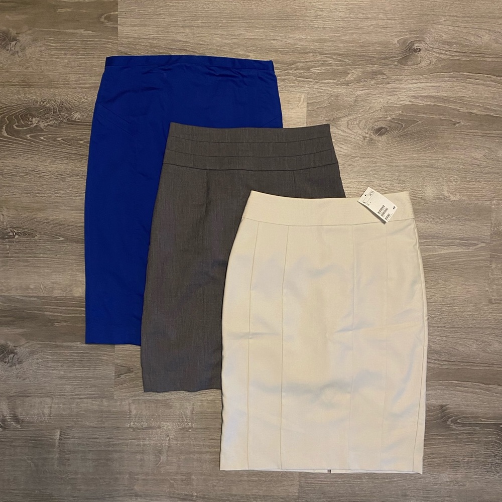 Pencil skirt lot Express size 4 H&M size 6